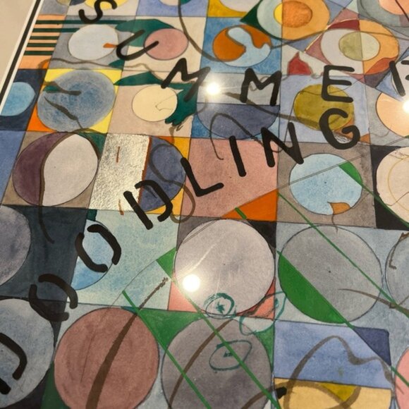 Andie C Wicherts Original watercolour artwork Unframed with matting abstract Art - Picture 12 of 13